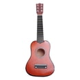 thumbnail image 1 of 21inch Acoustic Guitar Mini Guitar Musical Instrument Wooden Craft for Beginner Children (Coffee), 1 of 8
