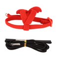 thumbnail image 4 of Pet Bird Harness Leash Pet Bird Harness Leash Adjustable Birds Harness Lightweight Bird Flying Harness Traction Rope For Alexandrine Scarlet Keck Mini Macaw Bird Harness Leash, 4 of 8