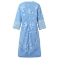 thumbnail image 5 of Womens Plus Size Evening Dress Lace Embroidery Two Piece Set Temperament Fit Dress, 5 of 5