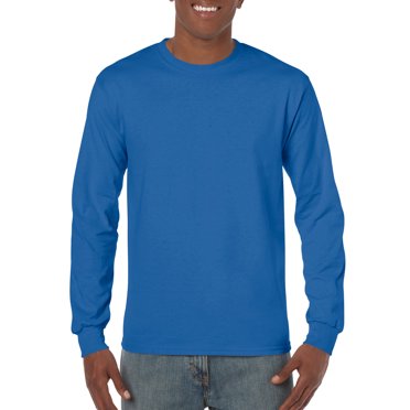 Gildan - T-Shirt à Manches Longues en Coton Épais