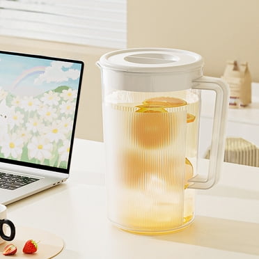 2L Cold Kettle Refrigerator Cold Kettle Fruit Teapot Lemonade Drink Containers For Kitchen Home Party Bar Wedding
