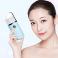 thumbnail image 1 of Boovnll Humidifiers for Bedroom, Portable Face Mist Sprayer Usb 40Ml Rechargeable Face Mist Sprayer Aroma Diffuser Humidifier, Humidifier, 1 of 4