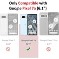 thumbnail image 2 of Vultic [3 Pack] Screen Protector for Google Pixel 7a [Case Friendly], Tempered Glass Film Cover, 2 of 5