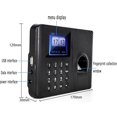 thumbnail image 2 of Fingerprint Time Clocks, Clocking in Machine with 2.4in LCD Screen, Language prompts and Timed Bell, Automatically Generate Reports, for Small Business, School,Office, 2 of 7