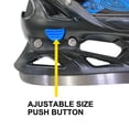 thumbnail image 4 of SOFTMAX INSULATED ADJUSTABLE ICE SKATE FOR KIDS- 3 SIZES ADJUSTMENTS (BK/BL, SMALL), 4 of 4