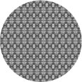 thumbnail image 1 of Ahgly Company Tapis d'Intérieur Lavables en Machine, Ronds Transitionnels Gris Nuage Gris, Ronds de 4', 1 of 7