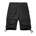 thumbnail image 4 of TopLLC Shorts pour Hommes, Shorts pour Hommes Shorts Cargo pour Hommes Shorts de Course pour Hommes Multiples Poches Utilitaires Taille Élastique Shorts de Randonnée en Coton, 4 of 4