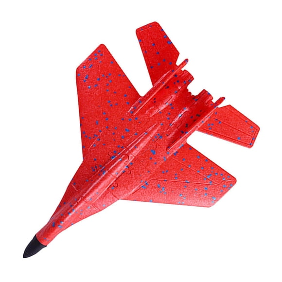 thinsony Glider Airplane Toys Throwing Sports Game Toy EPP Foam Airplane for Kids Red