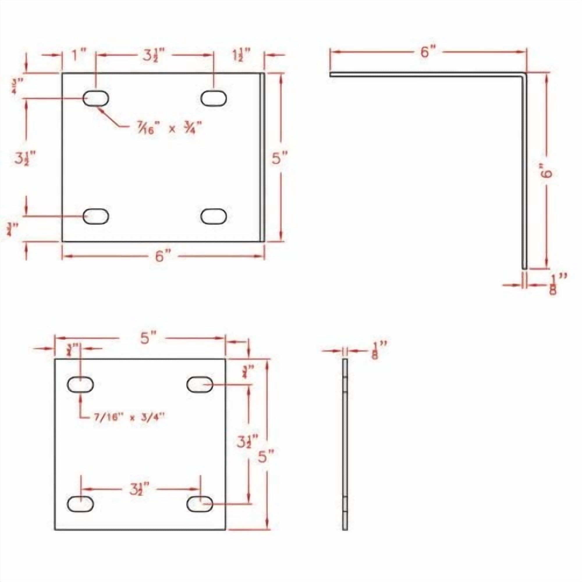 MULTINAUTIC Inside Corner Dock Kit