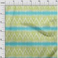 thumbnail image 2 of oneOone Tissu Viscose Georgette Imprimé Chevron Ikat au Mètre 42 Pouces de Large, 2 of 4