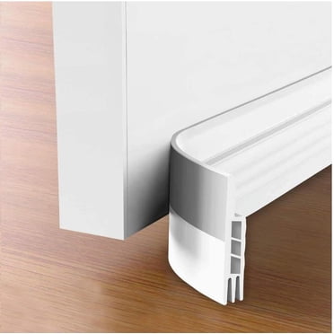 Agiferg Door Draft Stopper Under Door Draft Blocker Insulator Door Sweep Weather Stripping Noise Stopper Strong Adhesive Door Stops Of Rubber