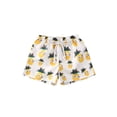 thumbnail image 1 of EYIIYE Shorts de Plage pour Tout-Petits Garçons, Bas à Taille Élastique à Imprimé Tropical, 1 of 5
