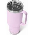 thumbnail image 1 of YETI Rambler Tasse en Paille 42 oz, Isolée sous Vide, Acier Inoxydable, Fleur de Cerisier, 1 of 8