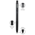 thumbnail image 5 of uni® Spectrum Retractable Gel Pens, Medium Point (0.7mm), Black Ink, 3 Pack, 5 of 5