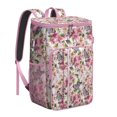 thumbnail image 1 of Small Floral Botanical Pattern Insulated Cooler Backpack, Leakproof Waterproof Lunch Backpack for Spring and Summer Outdoor Activities, 1 of 6