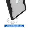 thumbnail image 3 of Onn. Slim Rugged Tablet Case for iPad (A16), iPad (10th generation) - Black/Clear, 3 of 7