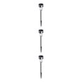 thumbnail image 4 of jesticaly 2Pcs Stainless Solar LED Lawn Lamp IP44 Outdoor Garden Pathway Landscape Lamp Warm White 3Set, 4 of 6