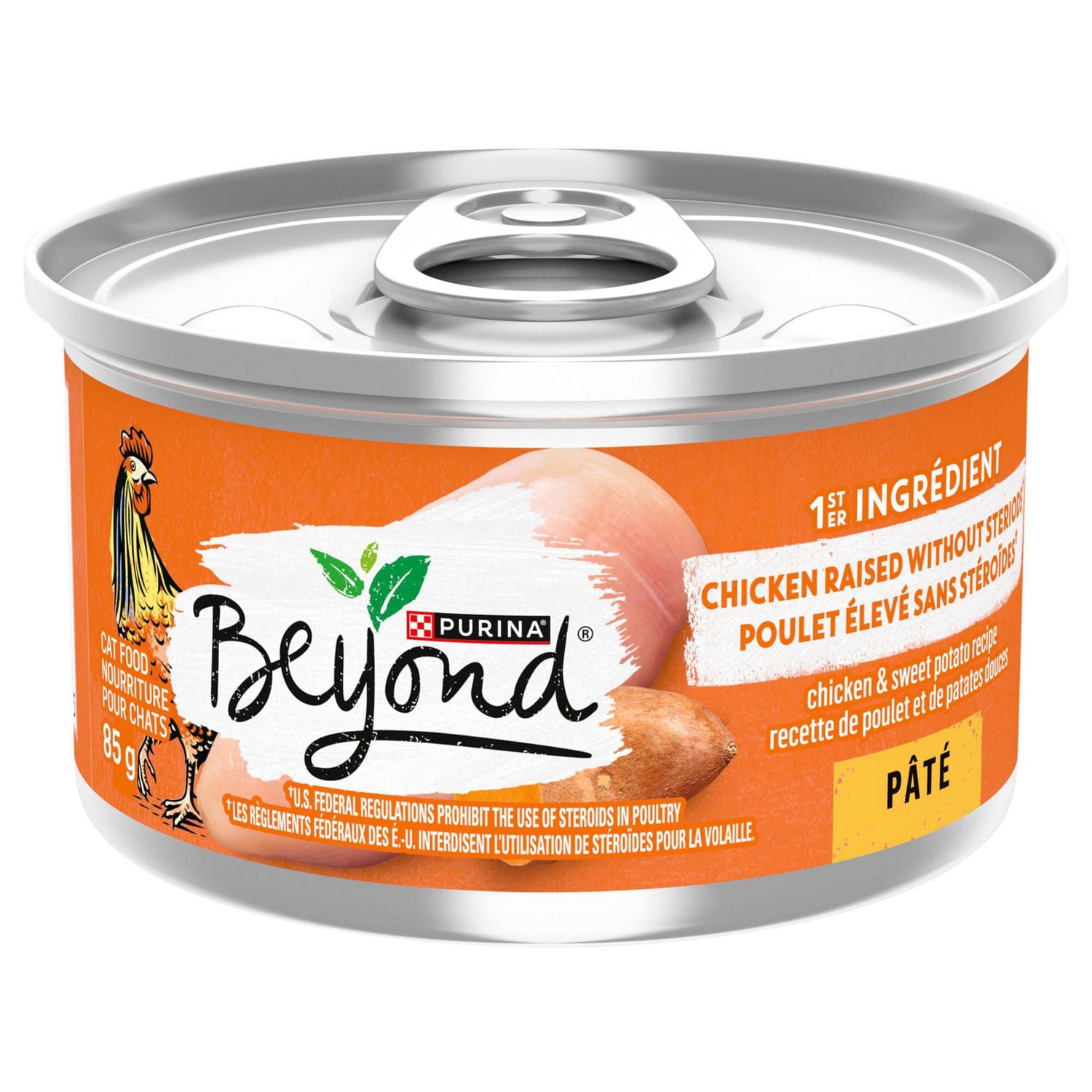 Beyond Pâté Recette de Poulet et de Patates Douces, Nourriture Humide pour Chats 85 g