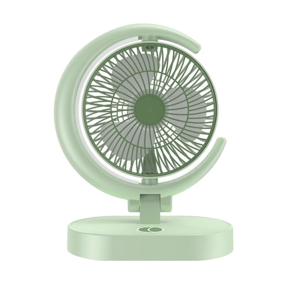 Binwennn Wall Mounted Fan Oscillating with Remote Tall Oscillating Fan Whole Fans Quiet Rechargeable Fan Function Circulation Fan Rotating Folding Fan With Night Light Air Circulation Fan Four