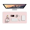 thumbnail image 2 of Large Leather Desk Mat, 31.5X15.7 Inch Pu Leather Mouse Pad, Non-Slip Desk Blotter For Office & Home Computer Desk, Writing Desk Protector, 2 of 5