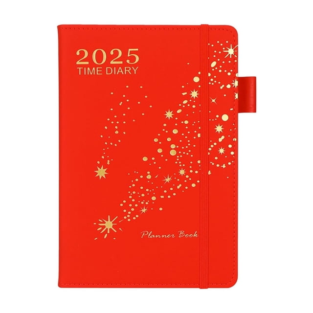 Summer Special Savings Office Pencil Case!Kyusrd 2025 English And Spanish Schedule Book Binding Notes Today's Plan Book