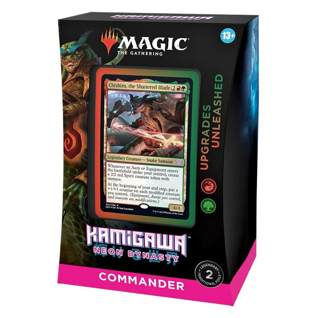 COMMANDER DECK KAMIGAWA NEON DYNASTY MTG