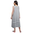 thumbnail image 3 of Moomaya Robe de Nuit d'Allaitement à Col Rond Imprimée pour Femmes en Coton, 3 of 5