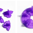 thumbnail image 4 of KAKOWELY 2pcs Detachable Nail Art Display Holder Practice Frame Manicures Polish DIY Stand Beginners Exercise Rack Beauty Tools (Pink and Purple),3.23X"X1.06"X3.23", 4 of 4