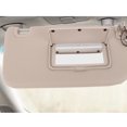 thumbnail image 3 of Left Right Side Sun Visor with Vanity Light, Compatible with Pathfinder Indonesia R52 2012 to 2019 QX60 2013-2018 JX35 2012-2013 Elegant Beige Car Accessory for Sun Protection, 3 of 7