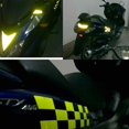 thumbnail image 2 of Car Reflective Tape Decoration Stickers Warning Safety Reflection Tape Film Auto Reflector Sticker, Gold, 2 of 2