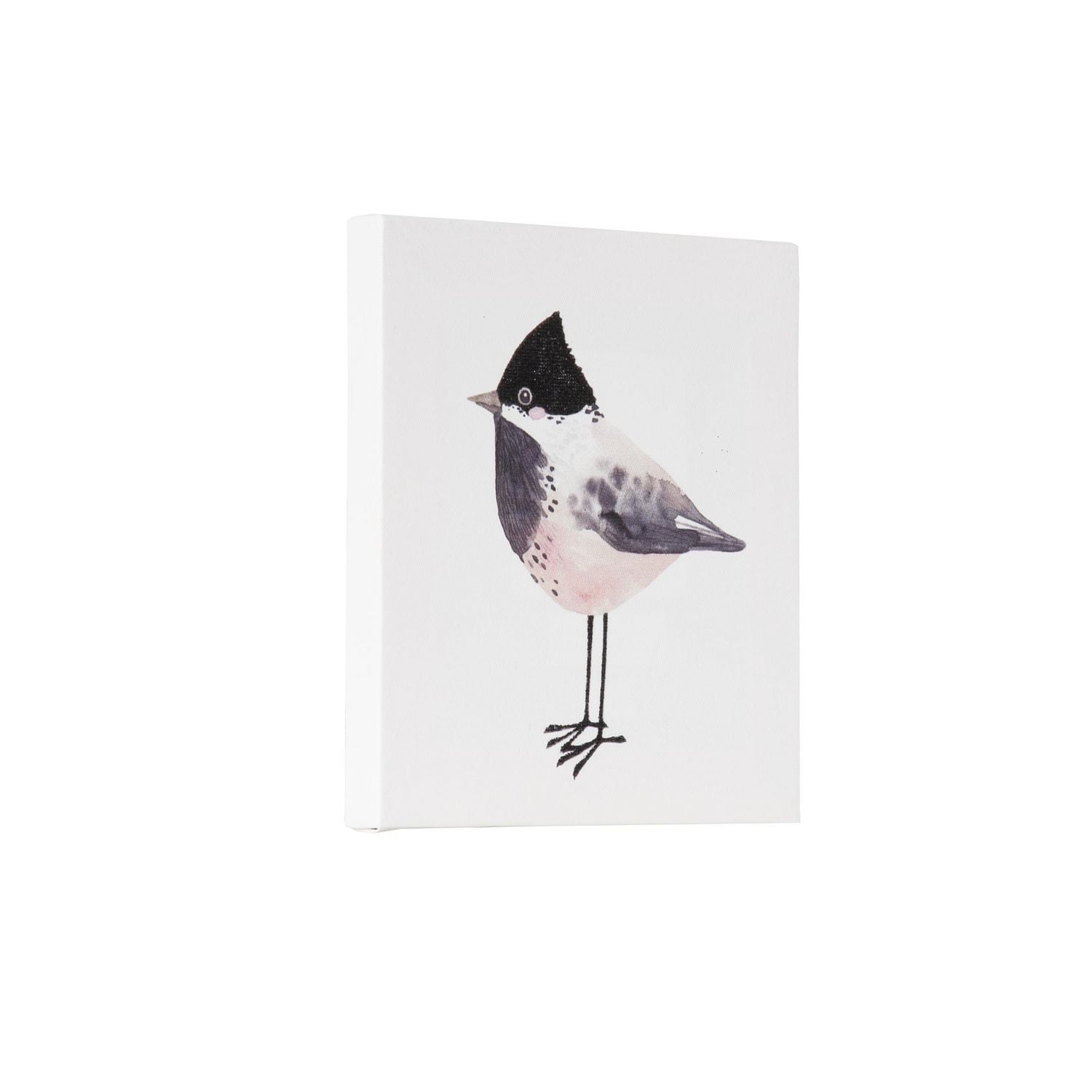 Toile embellie oiseau