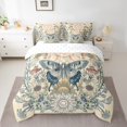 thumbnail image 2 of YST Chic Butterfly Full Comforter Set, 7-Piece Sun and Moon Print Bedding Set, Full, 2 of 4