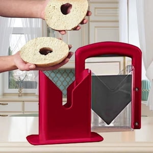 Vaidha Portable Removable Bread Bagel Slicers Bagel Cutter Every Toaster