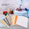 thumbnail image 4 of Beau Tissu en Coton, Tissu Imprimé, 14 Pcs Confortable pour Rideau Coussin Oreiller Literie, 4 of 8