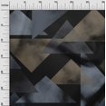 thumbnail image 3 of oneOone Rayon Dusty Blue Fabric Geometrical Fabric For Sewing Printed Craft Fabric By The Yard 56 Inch Wide, 3 of 4