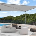 thumbnail image 4 of RXIRUCGD Sun Protection Triangular Shade Garden Swimming Pool AntiUV Shade Cloth Tarpaulin, 4 of 5