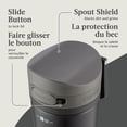 thumbnail image 3 of Bouteille d’eau en acier inoxydable Contigo Jackson Chill 2.0 avec couvercle AUTOPOP, 591 mL (20 oz), réglisse, 3 of 7