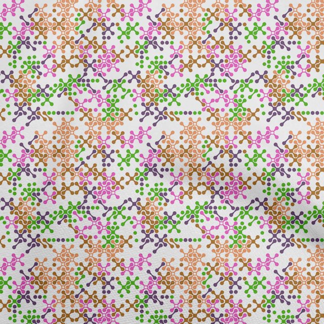 oneOone Cotton Silk Brown2 Fabric Abstracts Craft Projects Decor Fabric Printed By The Yard 42 Inch Wide