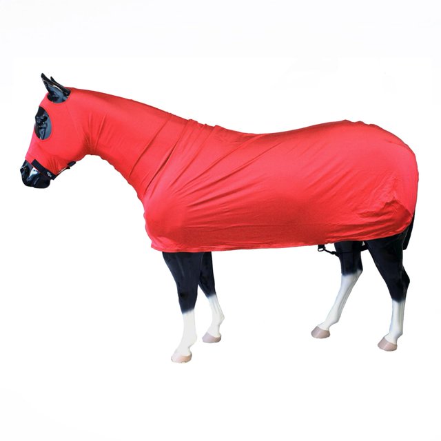 Sleazy Sleepwear For Horses Full Body Sleazy Red M