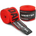 thumbnail image 1 of Meister Bandage de Main Semi-Élastique 180 Pouces pour Adultes pour MMA et Boxe (Paire) - Rouge Danger, 1 of 3