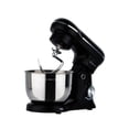 thumbnail image 4 of Culinary Chef 4.5 Liter 8 Speed Stand Mixer with Stainless Steel Bowl, Planetary Mixing, Pulse Function, LED Light, 380W Kitchen Mixer with Dough Hook, Beater, Whisk, Splash Cover, Black, 4 of 11