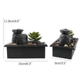 thumbnail image 3 of Staron Table Fountain under $5! LED Water Decoration with Stones Relaxing Sound USB Powered for Desktop and Home Ambiance, 3 of 6