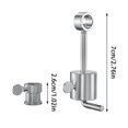 thumbnail image 3 of Ensemble de Poids de Barbecue en Acier Inoxydable pour Support de Gril et Cuisson Sécurisée avec Trousse d'Ustensiles Outil de Contrepoids Durable pour Grillades au BBQ, 3 of 8