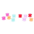 thumbnail image 2 of lionlar 10Pcs Solid Silicone Double Flared Plugs Ear Gauge Stretching Expander 10mm, 2 of 7
