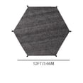 thumbnail image 2 of Trampoline Shade Cover Trampoline Cover Trampoline Sun Shade Cover Sun Protection Trampolines Antis Trampoline Cover Accessories for Outdoor Backyard Playground, 2 of 7