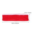 thumbnail image 2 of WEUVEB 2 Pcs Protecteurs de Poignée d'Appareil Rouge pour Poignées de Porte de Réfrigérateur Four Housses en Tissu Confortables, 2 of 8