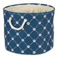 thumbnail image 1 of Design Imports CAMZ14233 Bac Rond en Polyester Treillis Patte pour Animaux, Marine - Moyen, 1 of 4