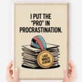thumbnail image 1 of KashiCA Affiche de Procrastination : Art de la Médaille d'Or, 1 of 3