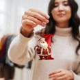 thumbnail image 4 of Vaidha 26 Letters Christmas Tree Decoration Pendant Christmas Tree Ornaments Personalized DIY Christmas Ornaments Christmas Decoration Xmas Tree Hanging Decor Feature, 4 of 5