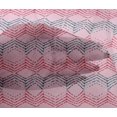 thumbnail image 4 of oneOone Viscose Chiffon Fabric Chevron Block Print Fabric By Yard 42 Inch Wide, 4 of 4